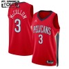 New Orleans Pelicans CJ Mccollum 3 Jordan 2022-23 Statement Edition Punainen Lasten Pelipaidat Swingman